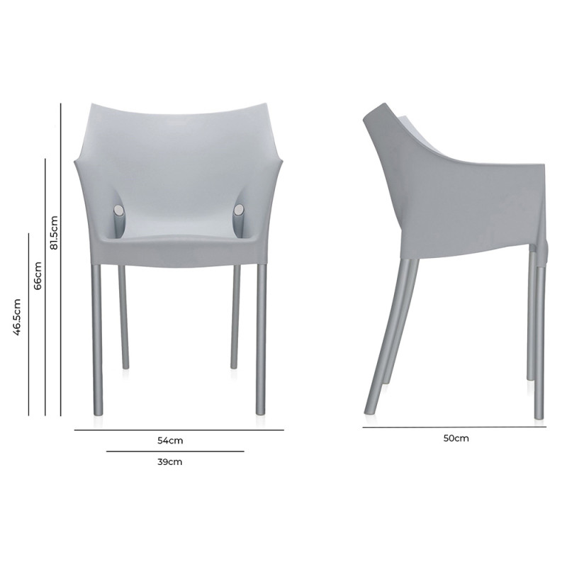 Specification Image for Kartell Dr NO Armchair