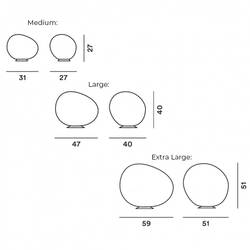 Specification Image for Foscarini Gregg Outdoor Floor Lamp