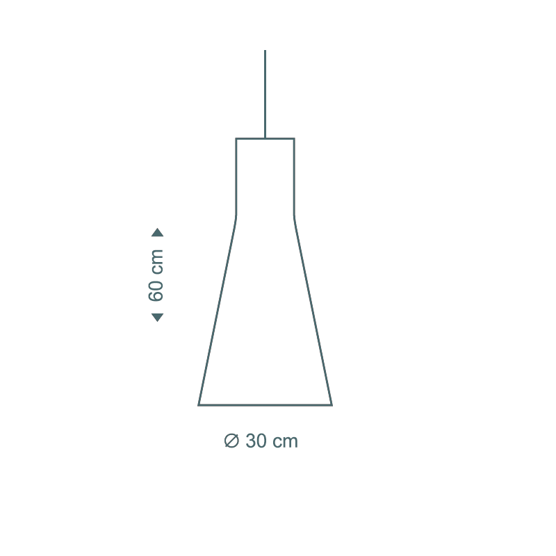 Specification Image for Secto 4200 Pendant Light