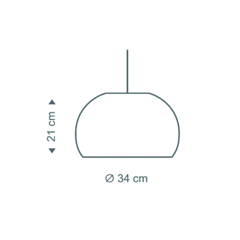 Specification Image for Secto Atto 5000 LED Pendant Light