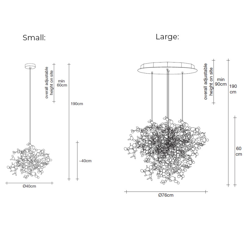 Specification Image for Terzani Argent Pendant