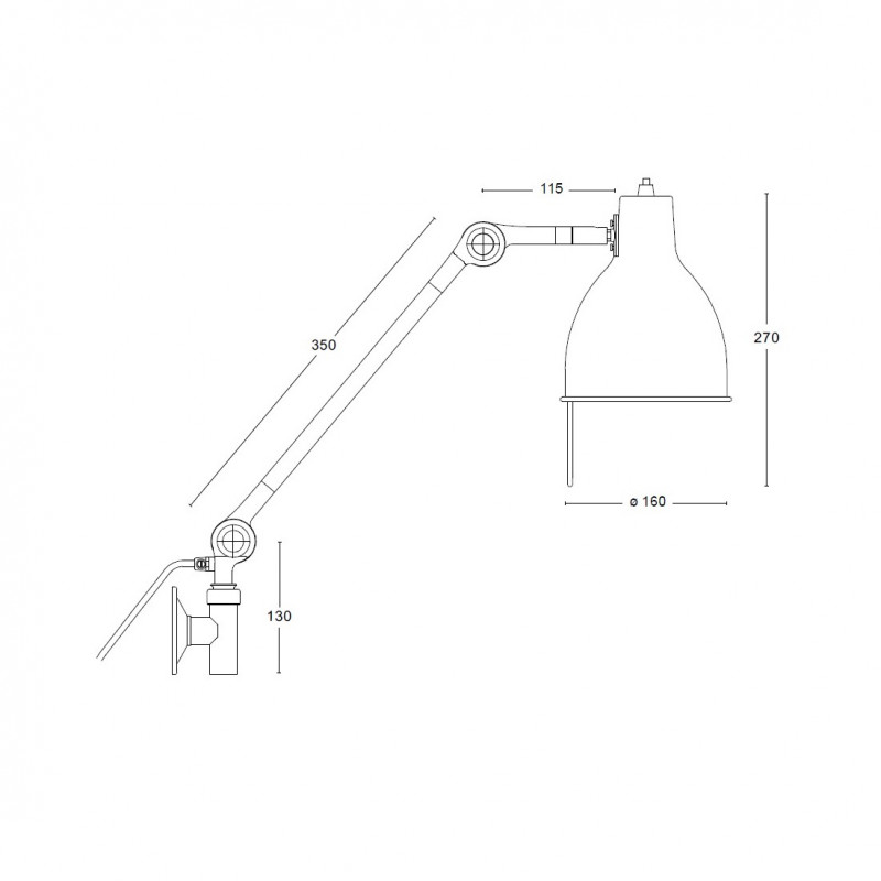 Specification Image for Orsjo Belysning PJ72 Wall Light