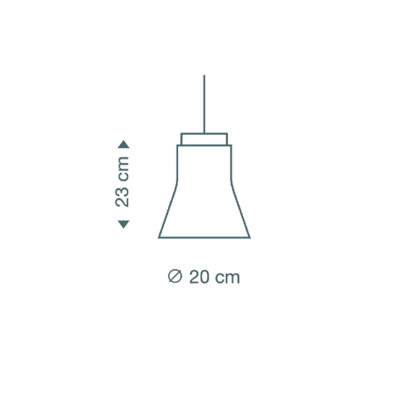 Specification Image for Secto Petite 4600 Pendant Light