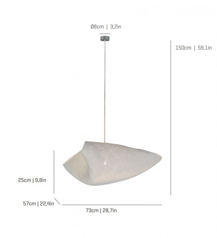 Specification Image for a-emotional light Ballet Plie Pendant