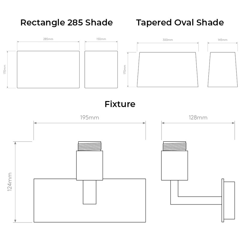 Specification Image for Astro Park Lane Grande Wall Light