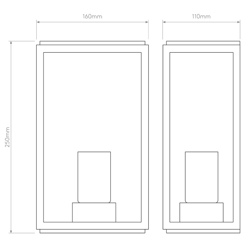 Specification Image for Astro Homefield 160 Exterior Light
