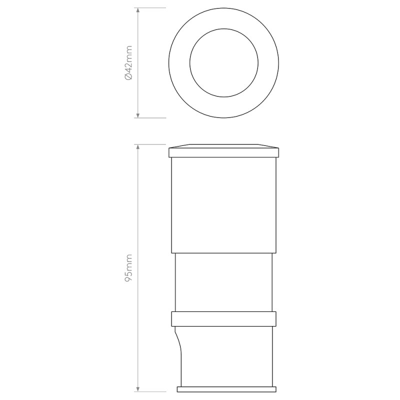 Specification Image for Astro Terra 42 LED Bathroom Light