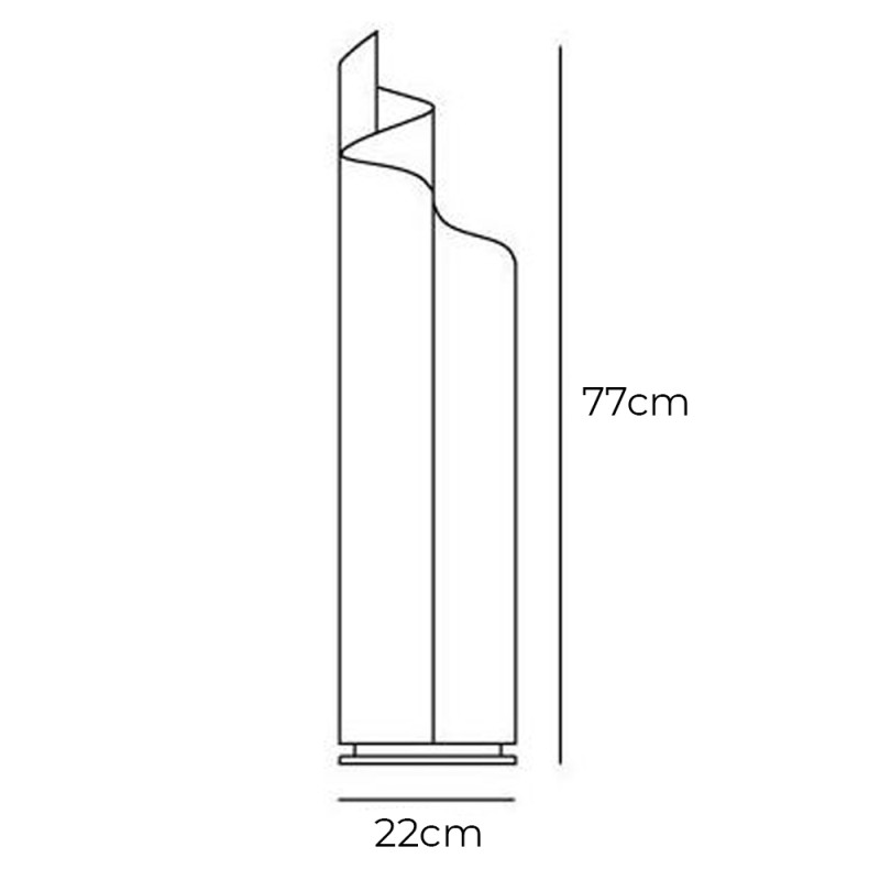 Specification Image for Artemide Mezzachimera Table Lamp