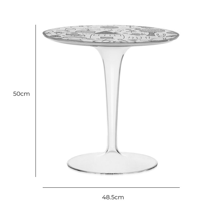 Specification Image for Kartell Tip Top Kids Table