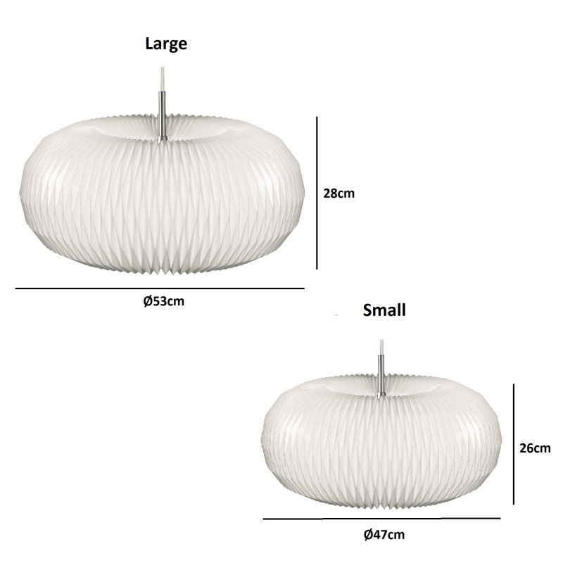 Specification Image for Le Klint Donut 195 Pendant
