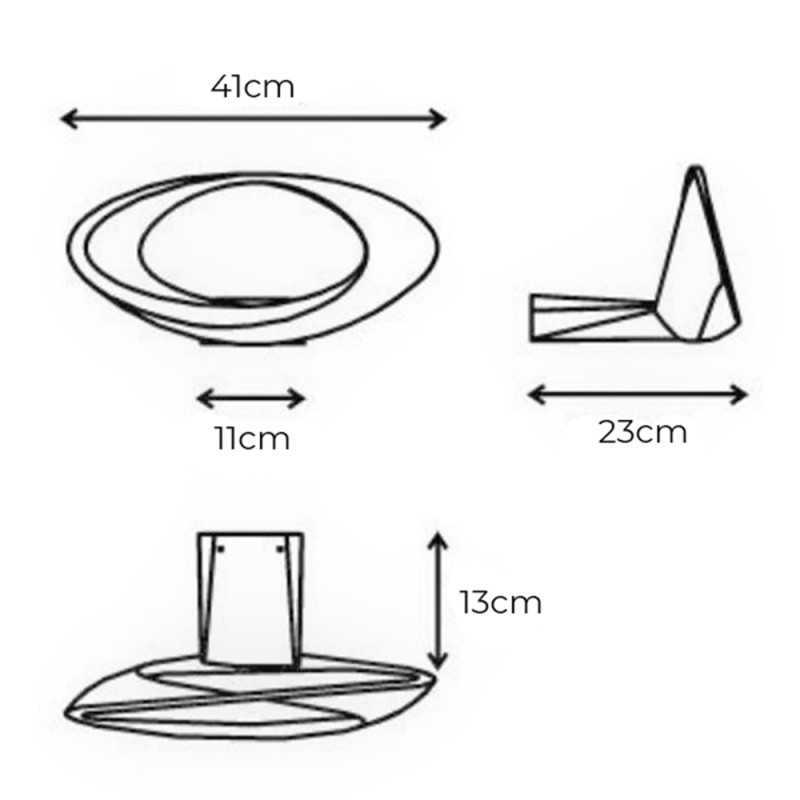 Specification Image for Artemide Cabildo LED Wall Light