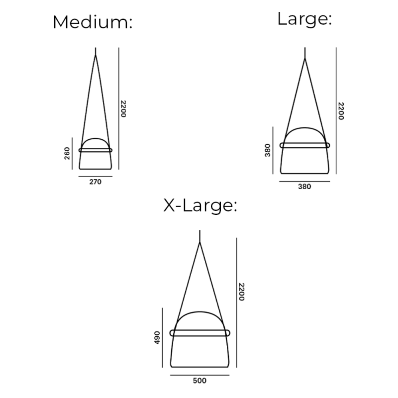 Specification Image for Brokis Mona LED Pendant