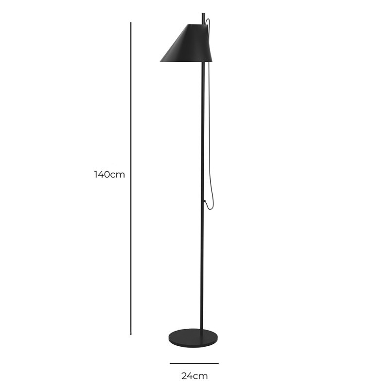 Specification Image for Louis Poulsen Yuh LED Floor Lamp