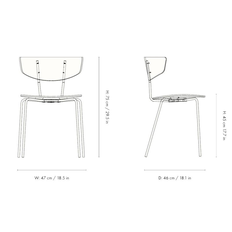 Specification Image for Ferm Living Herman Chair