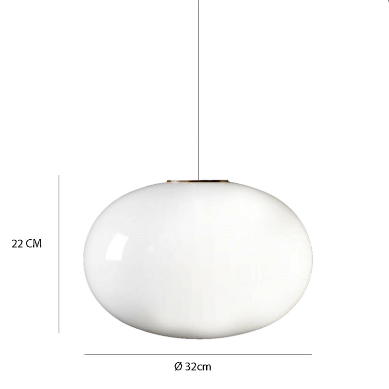Specification Image for Oluce Alba Pendant