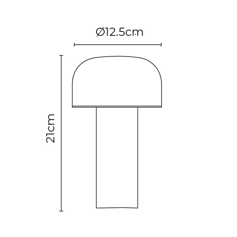 Specification Image for Flos Bellhop LED Portable Lamp