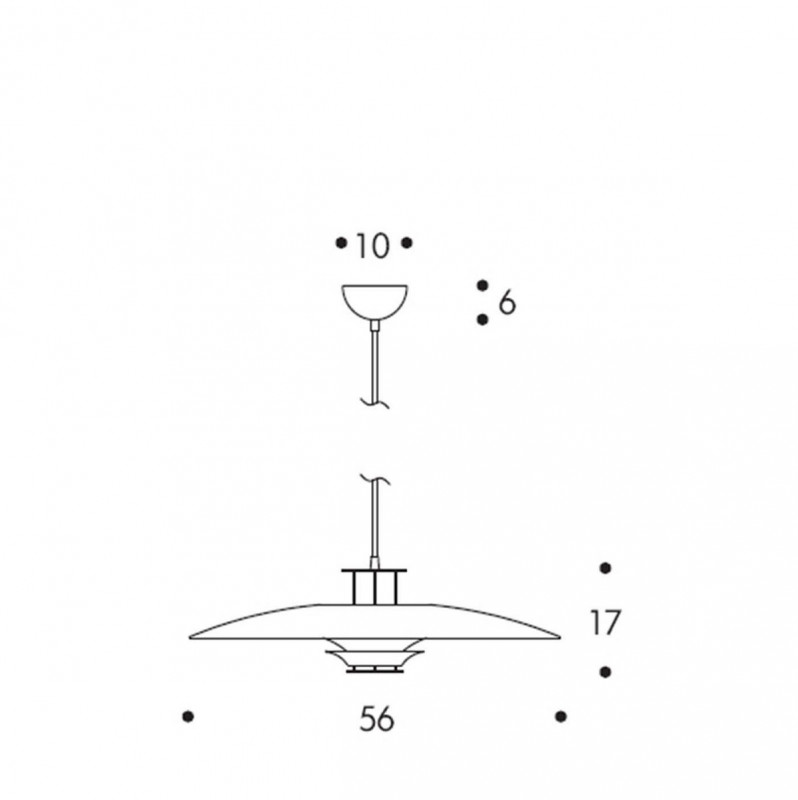 Specifications Image for Artek JL341 Pendant
