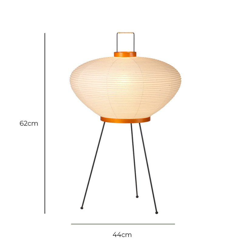 Specification Image for Vitra Akari 9A Lamp