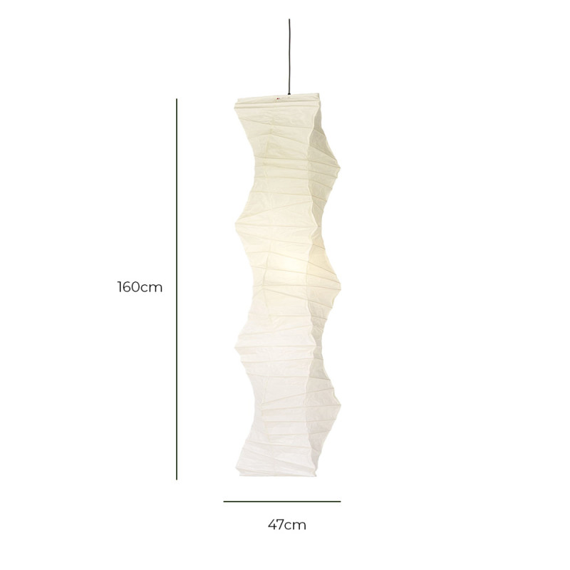 Specification Image for Vitra Akari 33N Pendant Light