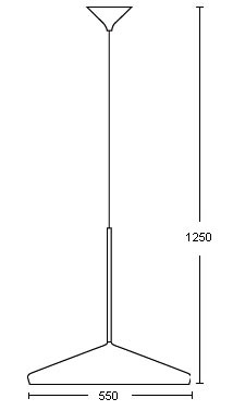 Specification Image for Ginko Suspension Light