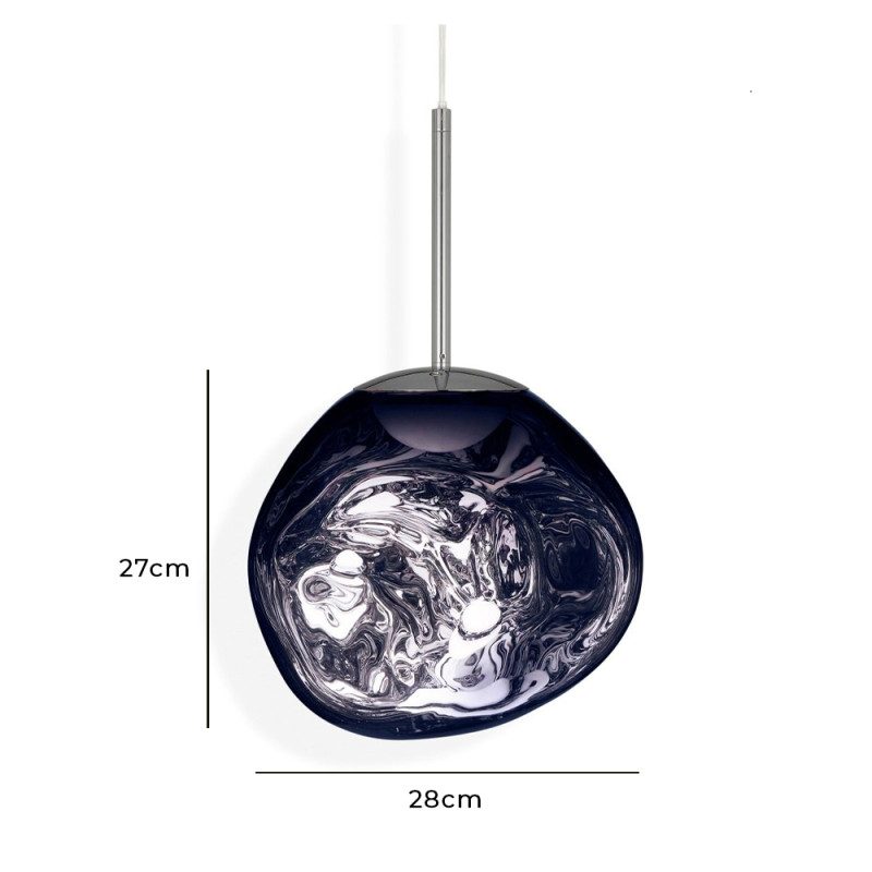 Specification Image for Tom Dixon Mini Melt LED Pendant
