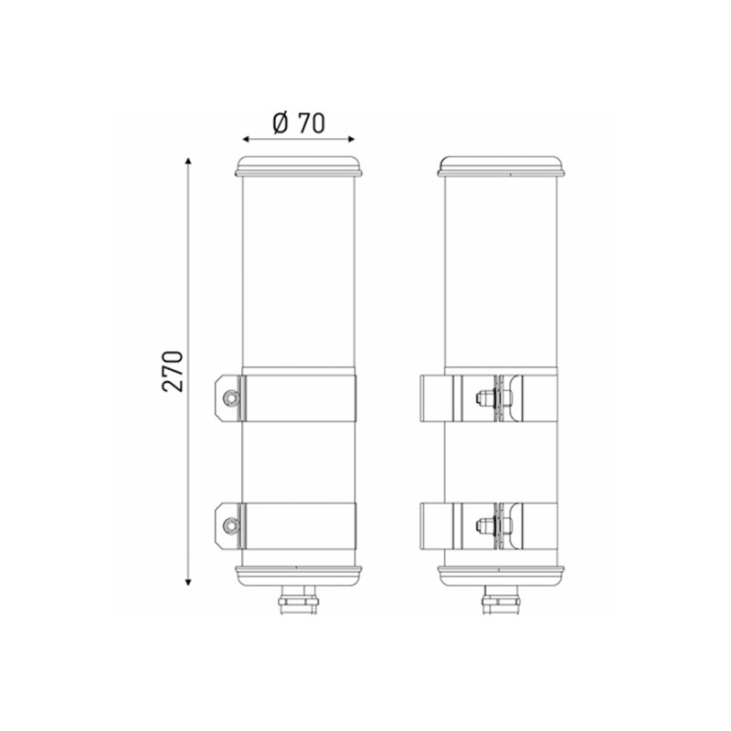 Specification Image for Sammode Studio Bendz Wall Light