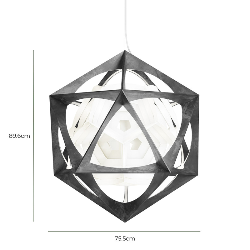 Specification Image for Louis Poulsen OE Quasi Pendant Light