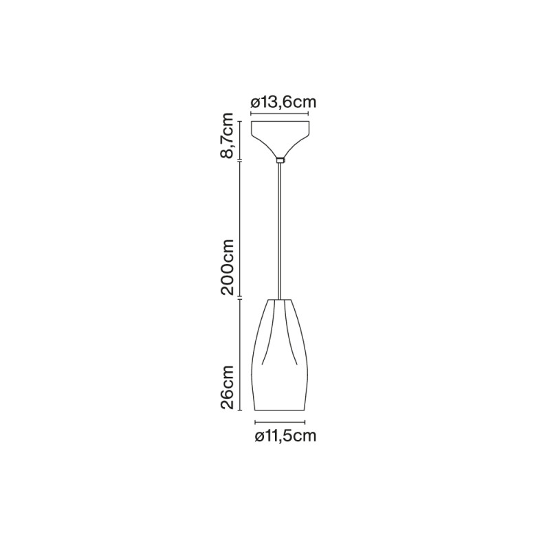 Specification Image for Marset Pleat Box 13 LED Pendant