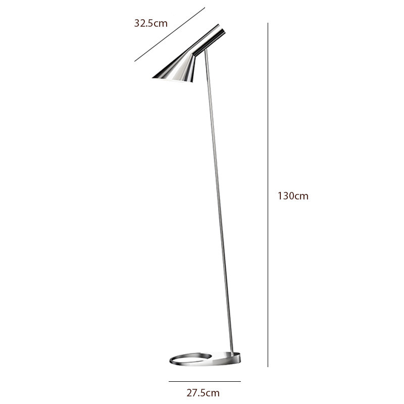 Specification Image for Louis Poulsen AJ Floor Lamp Stainless Steel