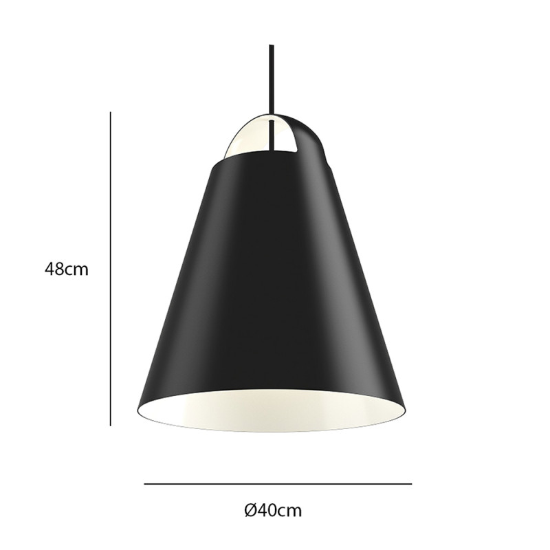 Specification Image for Louis Poulsen Above LED Pendant