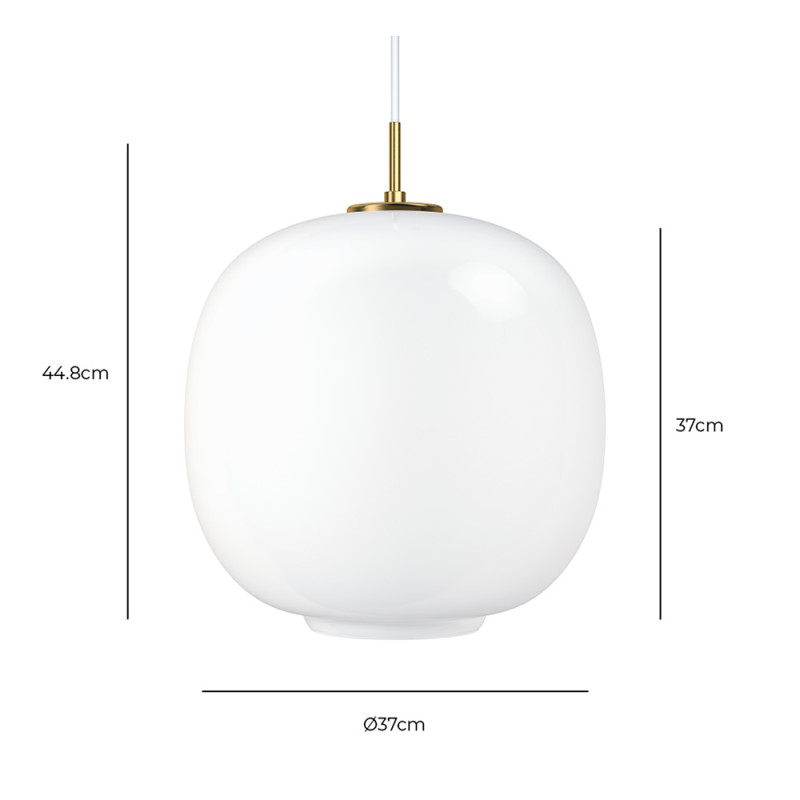 Specification Image for Louis Poulsen VL45 Radiohus LED Pendant