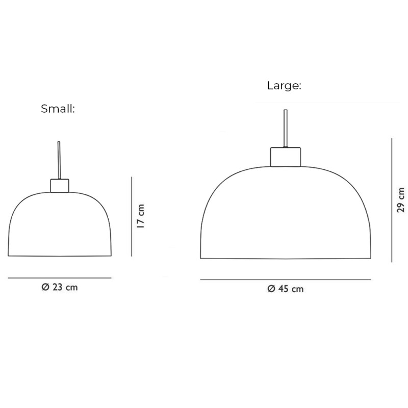 Specification Image for Normann Copenhagen Grant LED Pendant