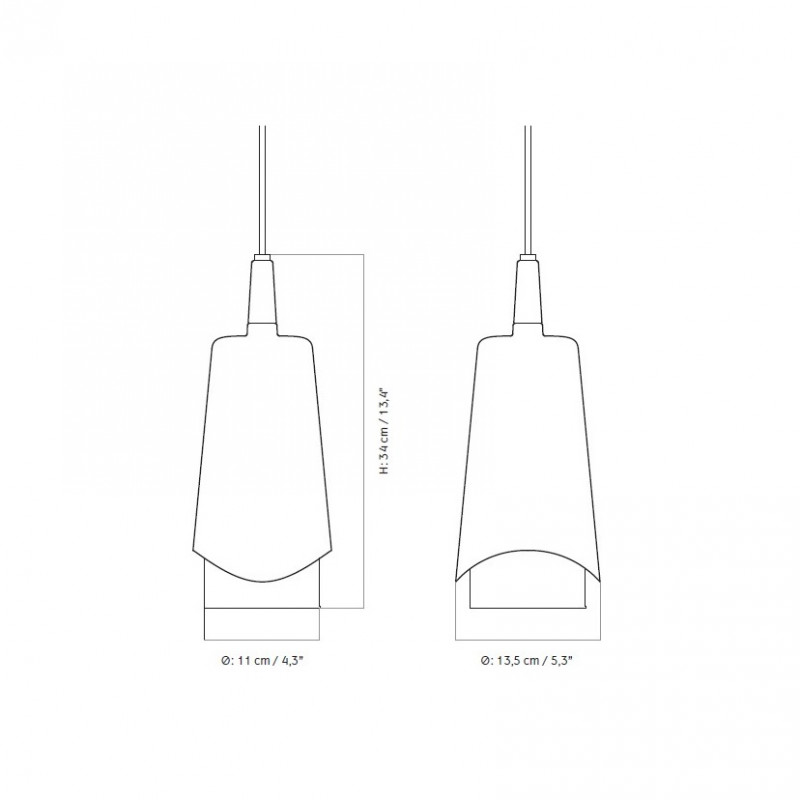 Specification image for Audo Copenhagen Umanoff Pendant