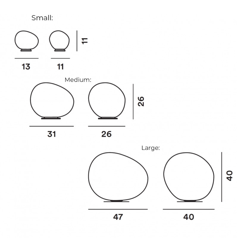 Specification Image for Foscarini Gregg Table Lamp