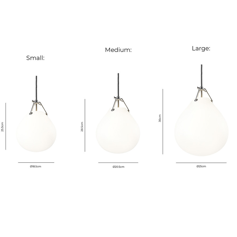 Specification Image for Louis Poulsen Moser Pendant