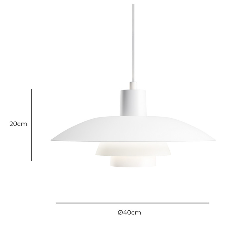 Specification Image for Louis Poulsen PH 4/3 Pendant