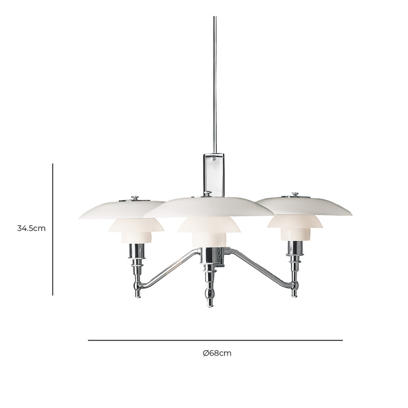 Specification Image for Louis Poulsen PH 3/2 Academy Suspension