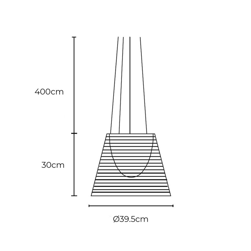 Specification Image for Flos KTribe Pendant