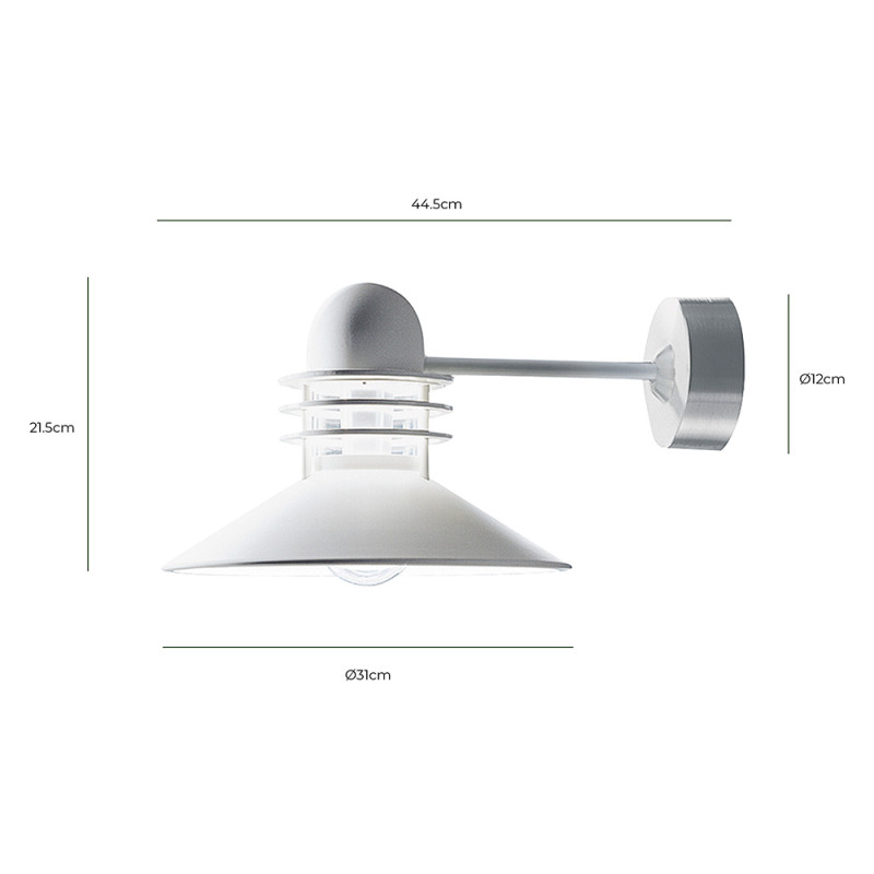 Specification image for Louis Poulsen Nyhavn Wall Light