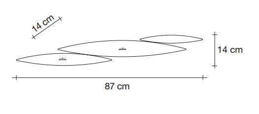 Specification Imag for Terzani I Lucci Argentati Wall Light