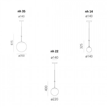 Artemide nh suspension specification for all 