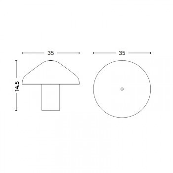 HAY Pao LED Table Light Specification