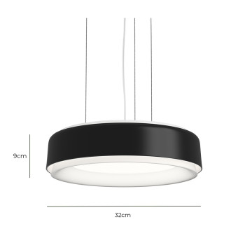 Specification Image for Louis Poulsen LP Grand 320 LED Pendant