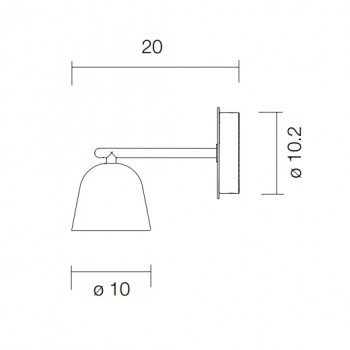 Parachilna Lighto A LED Wall Light Specification