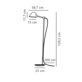 Specification Image for Design For The People Stay Floor Lamp