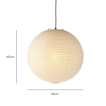 Specification Image for Vitra Akari 45A Pendant Light