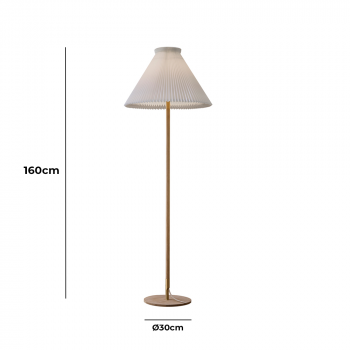 Specification Image for Le Klint 328 Floor Lamp