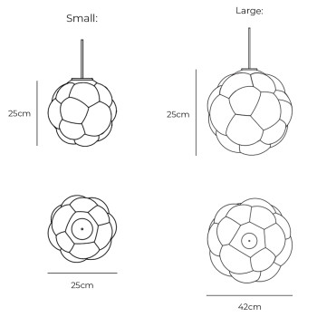 Specification Image for Normann Copenhagen Bubba Pendant