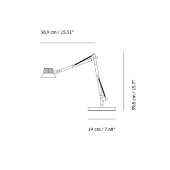 Muuto Dedicate S2 LED Table Lamp - Specification