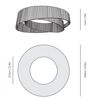 Specification Image for a-emotional light Anel An05 Ceiling Light